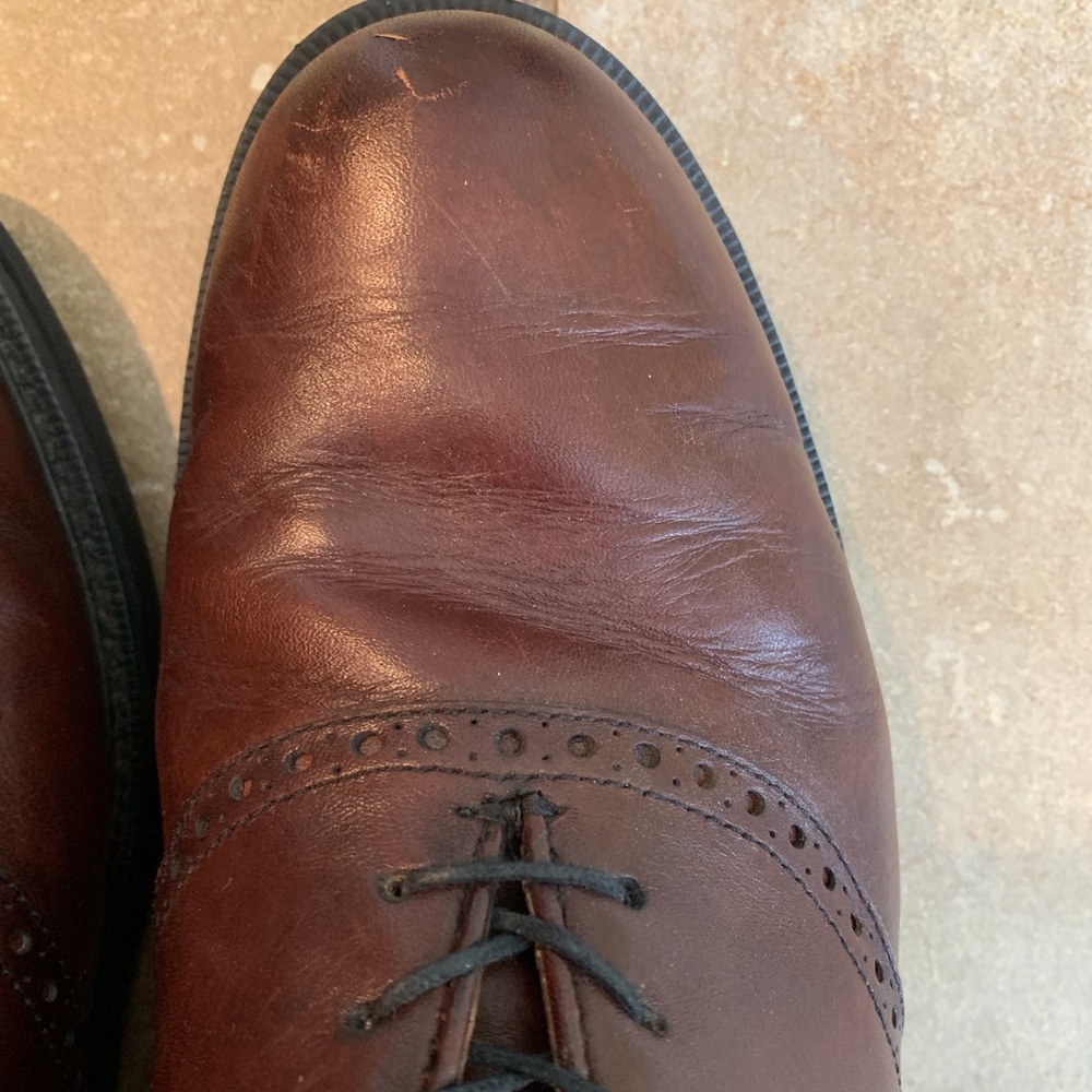Vibram Men’s Leather Dress Shoes - Picture 8 of 8